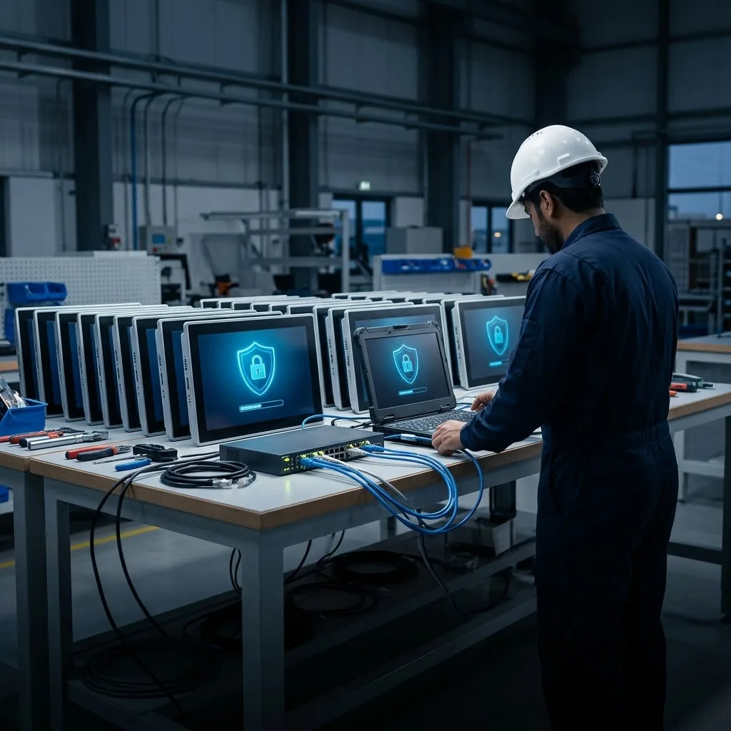 التحصين الأمني للحواسيب الصناعية (14 حاسوب Panel PC)، دبي